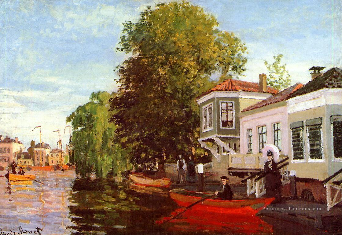 Le Zaan à Zaandam II Claude Monet Peintures à l'huile